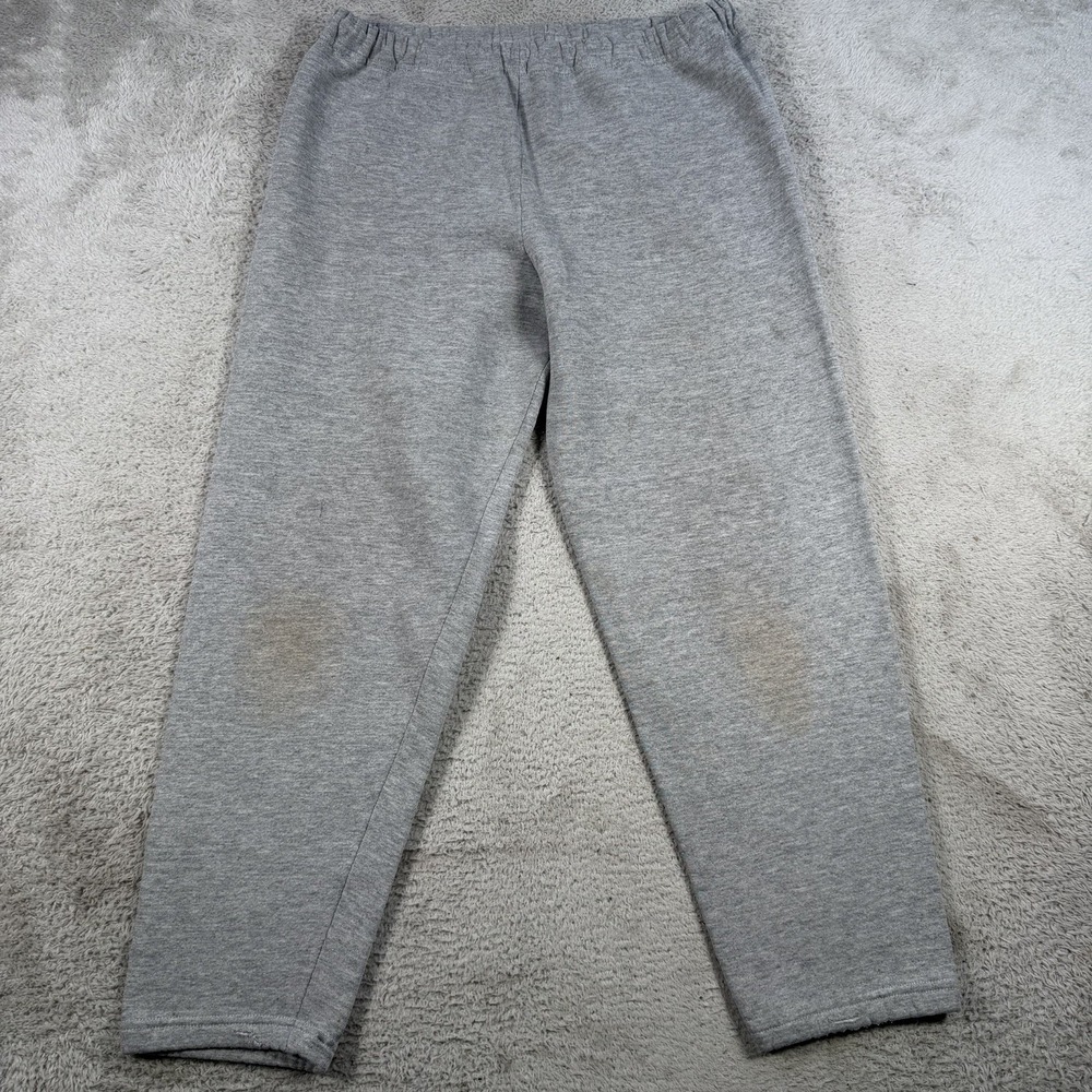 Vintage Russell Athletic Sweatpants Mens Small Grey Fleece Made USA Joggers 90s